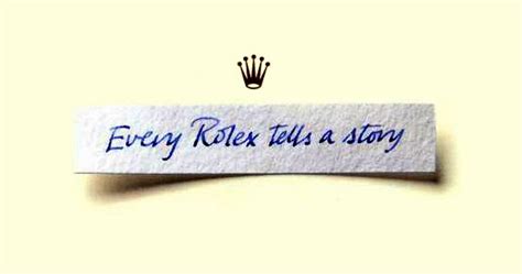 every rolex tells a story